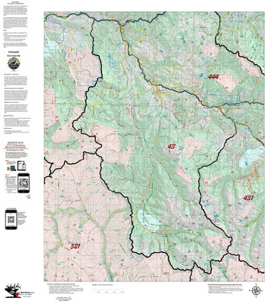 Colorado Unit 43 Recommended First Rifle Areas Preview 1