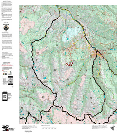 Colorado Unit 431 Recommended First Rifle Areas Preview 1
