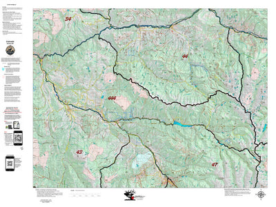Colorado Unit 444 Recommended Archery Areas Preview 1