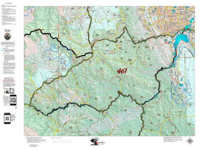 Colorado Unit 461 Recommended Archery Areas Preview 1