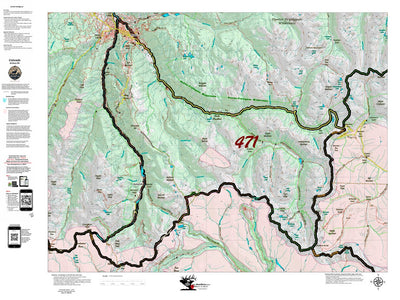 Colorado Unit 471 Recommended Archery Areas Preview 1