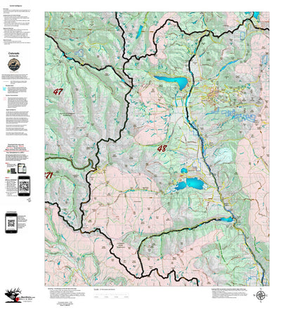 Colorado Unit 48 Recommended Archery Areas Preview 1