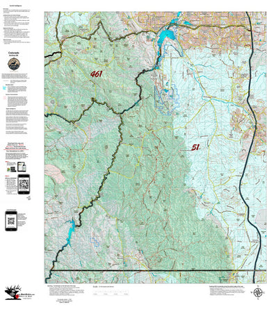 Colorado Unit 51 Recommended Archery Areas Preview 1