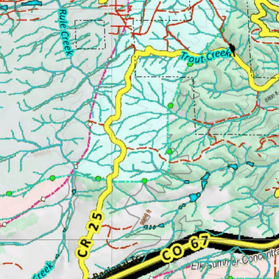 Colorado Unit 511 Recommended Archery Areas Preview 2