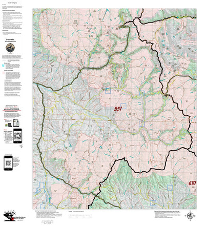 Colorado Unit 551 Muzzleloading Area Recommendations Preview 1