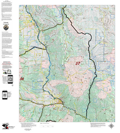 Colorado Unit 57 Recommended First Rifle Areas Preview 1