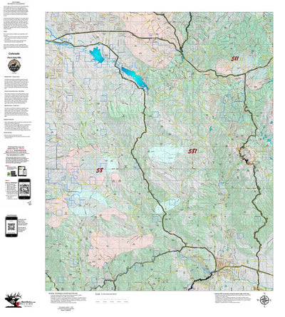 Colorado Unit 581 Recommended First Rifle Areas Preview 1
