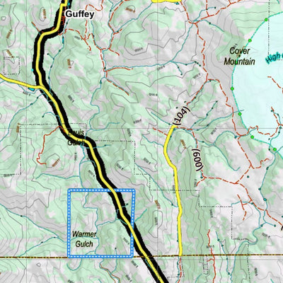 Colorado Unit 581 Recommended First Rifle Areas Preview 2