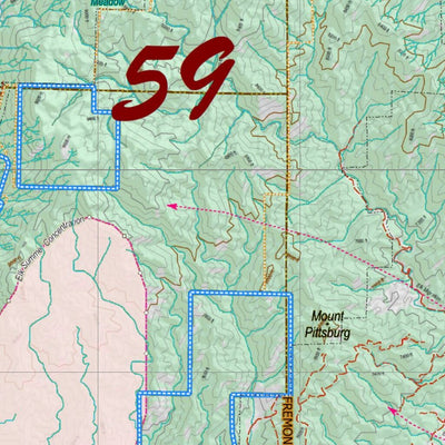 Colorado Unit 59 Recommended First Rifle Areas Preview 2