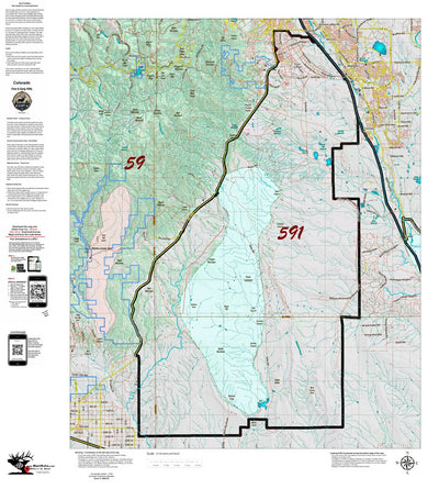 Colorado Unit 591 Recommended First Rifle Areas Preview 1
