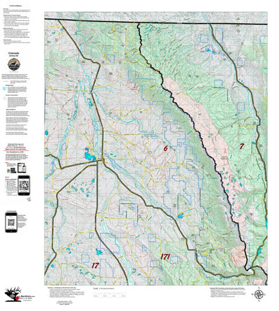 Colorado Unit 6 Recommended Archery Areas Preview 1