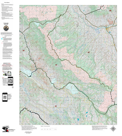 Colorado Unit 61 Recommended Archery Areas Preview 1