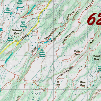 Colorado Unit 62 Recommended Archery Areas Preview 2
