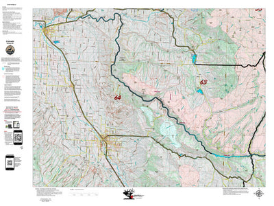 Colorado Unit 64 Recommended Archery Areas Preview 1