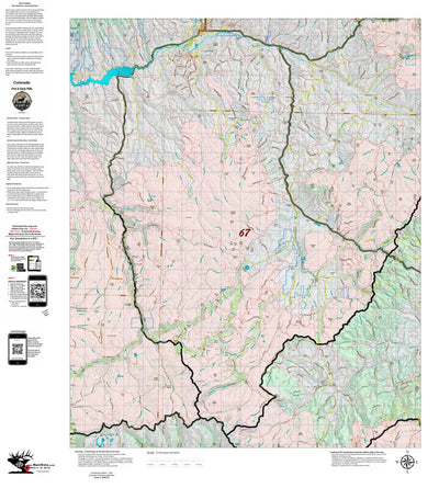 Colorado Unit 67 Recommended First Rifle Areas Preview 1