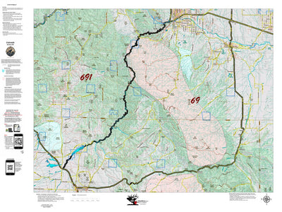 Colorado Unit 69 Recommended Archery Areas Preview 1