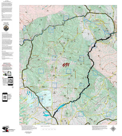 Colorado Unit 691 Recommended First Rifle Areas Preview 1