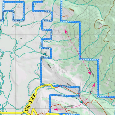 Colorado Unit 7 Recommended First Rifle Areas Preview 2