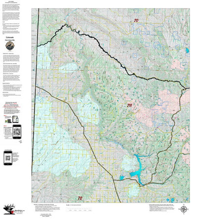 Colorado Unit 711 Recommended First Rifle Areas Preview 1
