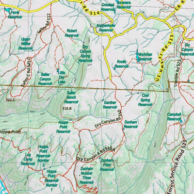 Colorado Unit 72 Recommended Archery Areas Preview 3
