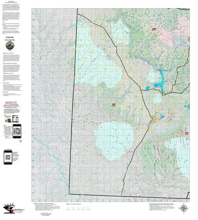 Colorado Unit 72 Recommended First Rifle Areas Preview 1