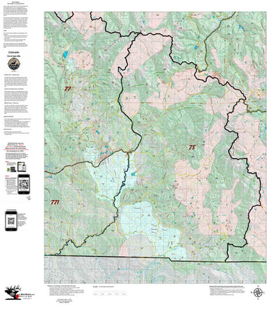 Colorado Unit 78 Recommended First Rifle Areas Preview 1