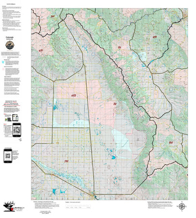 Colorado Unit 82 Recommended Archery Areas Preview 1