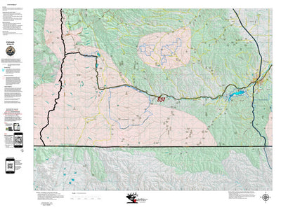 Colorado Unit 851 Recommended Archery Areas Preview 1