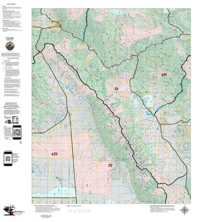 Colorado Unit 86 Recommended Archery Areas Preview 1