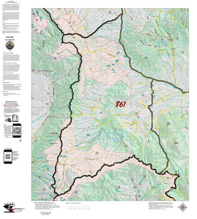 Colorado Unit 861 Recommended First Rifle Areas Preview 1