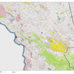 HuntData LLC California Deer Hunting Zone A(4) Map digital map