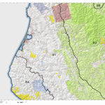 HuntData LLC California Deer Hunting Zone B1(C) Map digital map