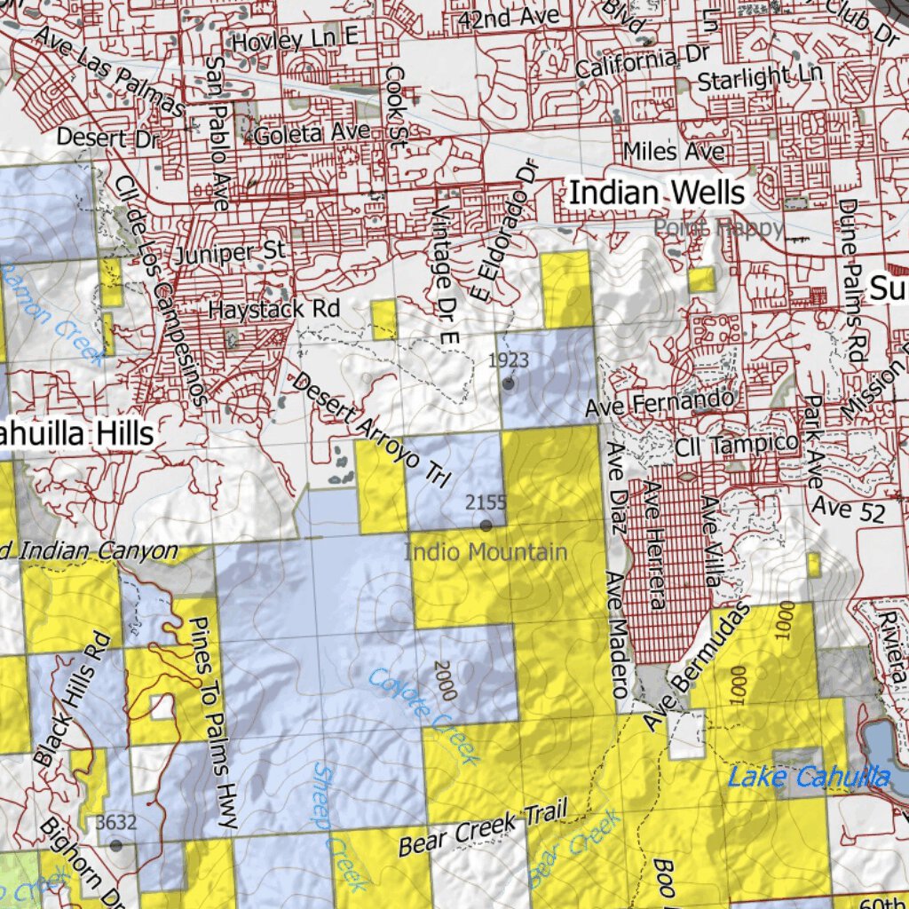 California Deer Hunting Zone D12(C) Map by HuntData LLC Avenza Maps