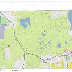 HuntData LLC California Deer Hunting Zone X2 Map digital map