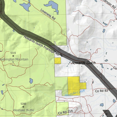 HuntData LLC California Deer Hunting Zone X2 Map digital map