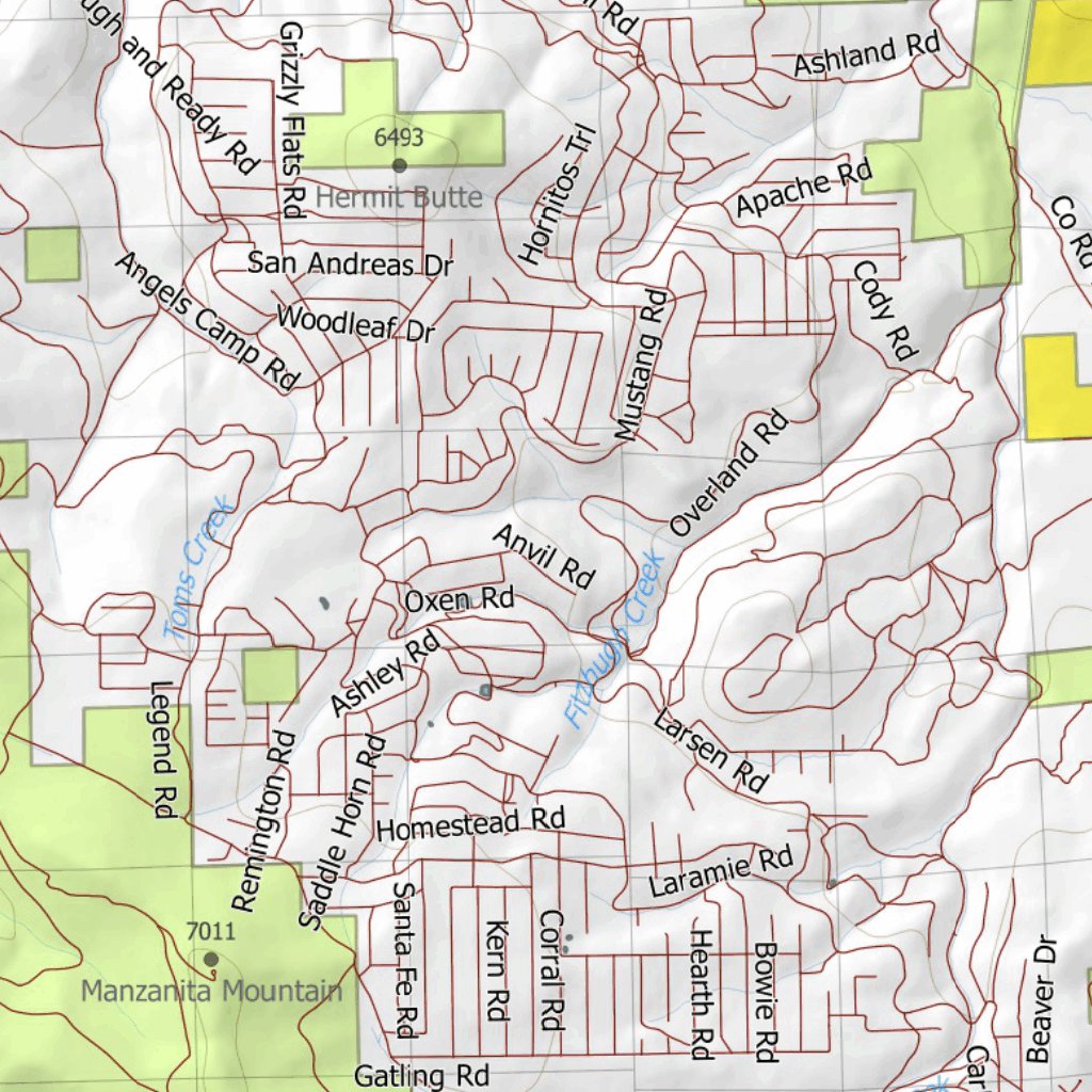 California Deer Hunting Zone X3a Map By HuntData LLC | Avenza Maps