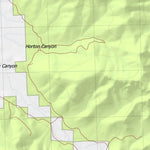 HuntData LLC California Deer Hunting Zone X6b Map digital map