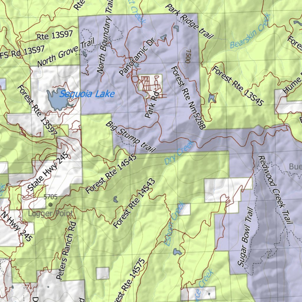 California Deer Hunting Zone X9b Map By HuntData LLC | Avenza Maps