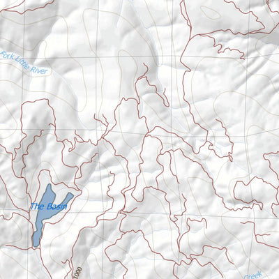 HuntData LLC California Elk Hunting Zone Big_Lagoon Map digital map