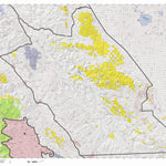 HuntData LLC California Elk Hunting Zone La Panza(N) Map digital map