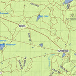 HuntData LLC California Elk Hunting Zone Northeastern(N) Map digital map