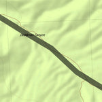 HuntData LLC California Elk Hunting Zone Tinemaha_Zone Map digital map