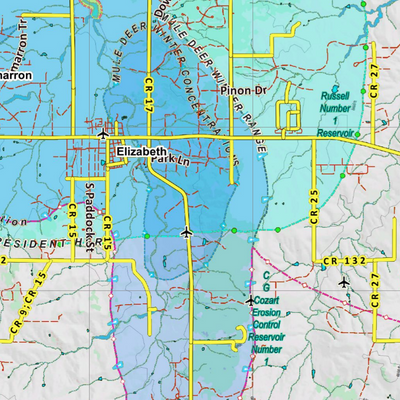 CO Unit 105 Mule Deer Concentrations Preview 3