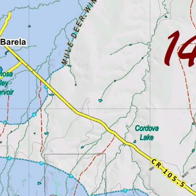 CO Unit 140 Mule Deer Concentrations Preview 2