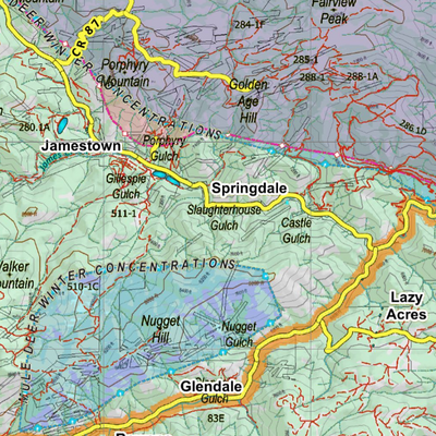 CO Unit 20 Mule Deer Concentrations Preview 3