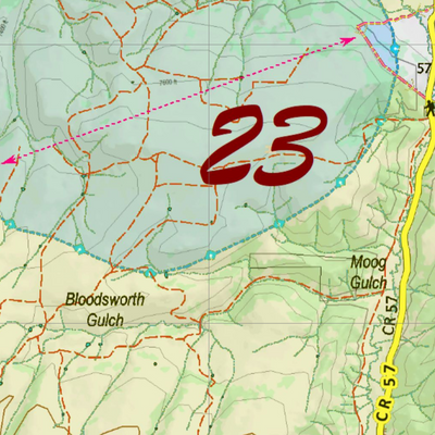 CO Unit 23 Mule Deer Concentrations Preview 2