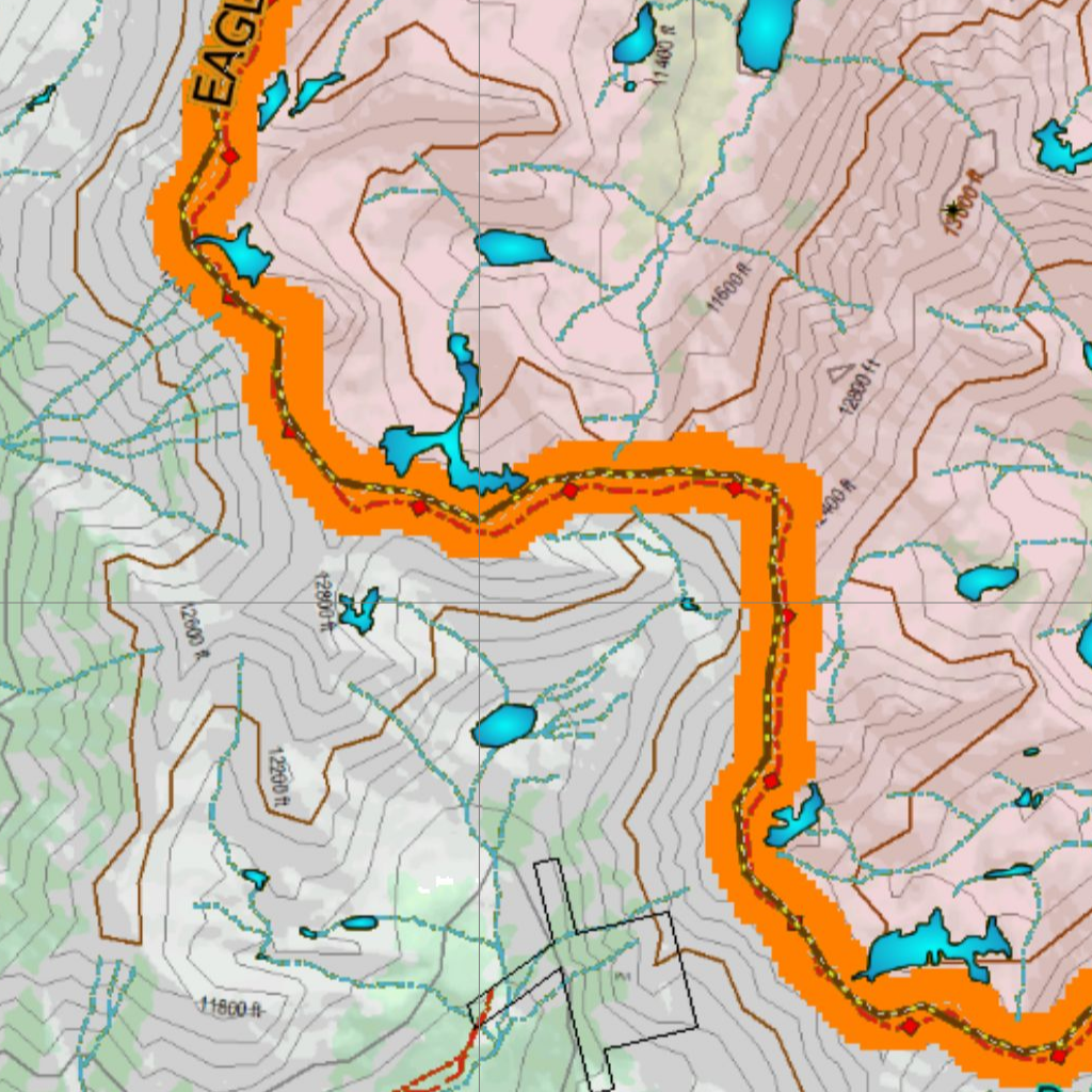 CO Unit 371 Elk Concentrations and Migration Map by HuntData LLC ...