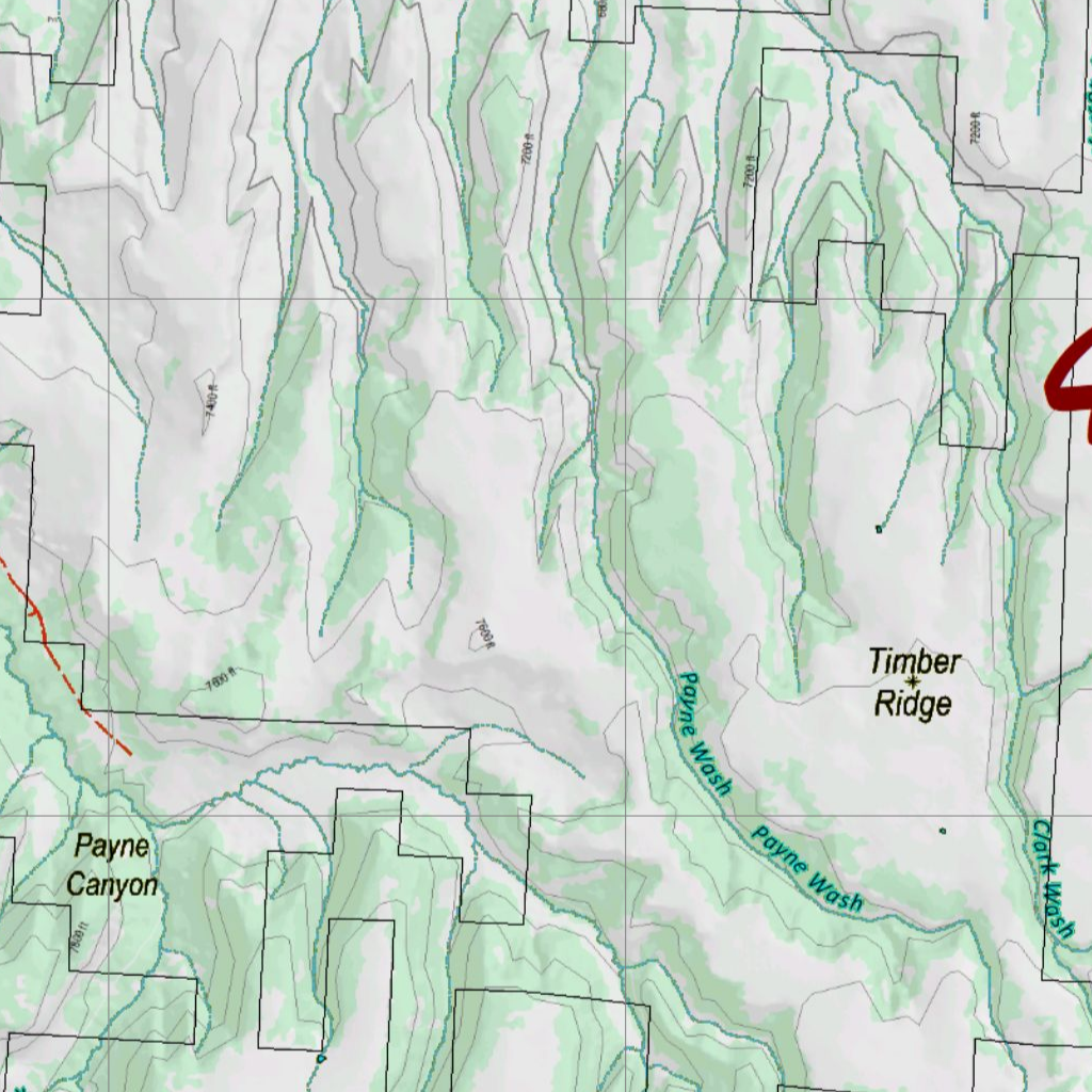 CO Unit 40 Elk Concentrations and Migration Map by HuntData LLC ...