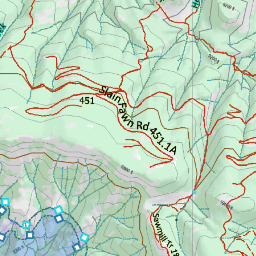 CO Unit 44 Elk Concentrations and Migration Map by HuntData LLC ...