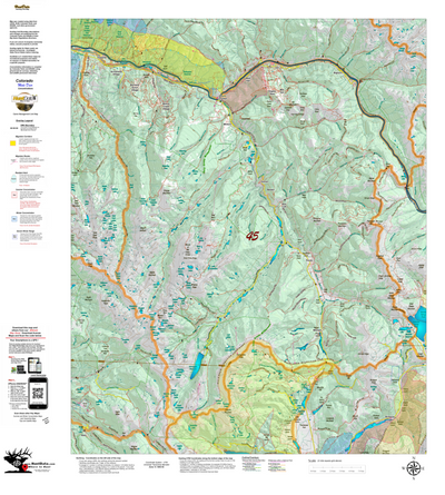 CO Unit 45 Mule Deer Concentrations Preview 1